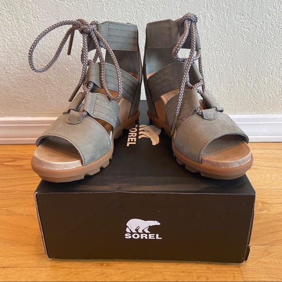 Sorel Shoes - Joanie II Lace-Up Wedge Sandals